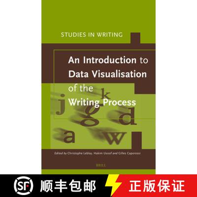【3-4周达】精装 An Introduction to Data Visualisation of the Writing Process [9789004758193]