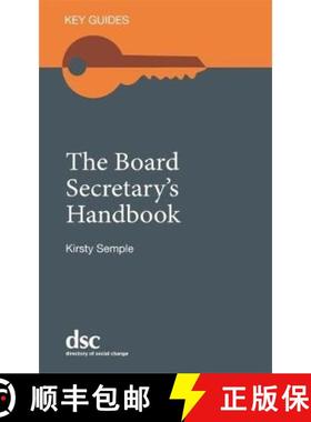 【3-4周达】Board Secretary's Handbook [9781784820091]