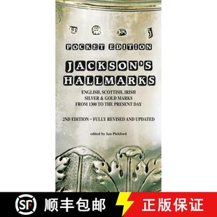 Hallmarks 印记：从 英国 年至今 现货 爱尔兰银金标记 of... Jackson 1300 Edition Pocket 9781851497751 苏格兰 杰克逊
