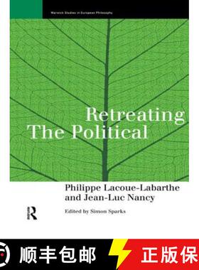 【3-4周达】Retreating the Political [9780415151634]