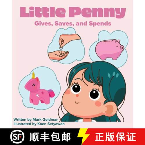【3-4周达】精装 Little Penny Gives, Saves, and Spends [9781942923916]