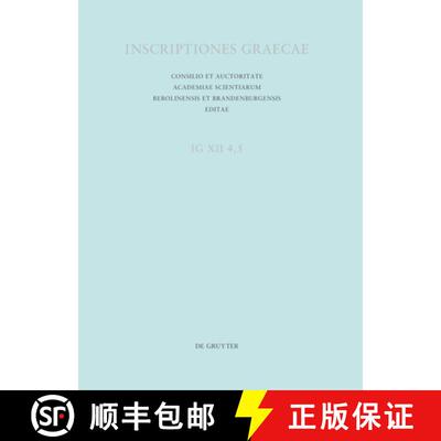 【3-4周达】Inscriptiones Calymnae Et Insularum Calymniarum [9783110745191]