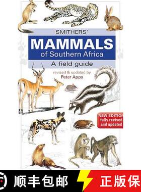 【3-4周达】Smither's Mammals of Southern Africa: A Field Guide [9781770079137]