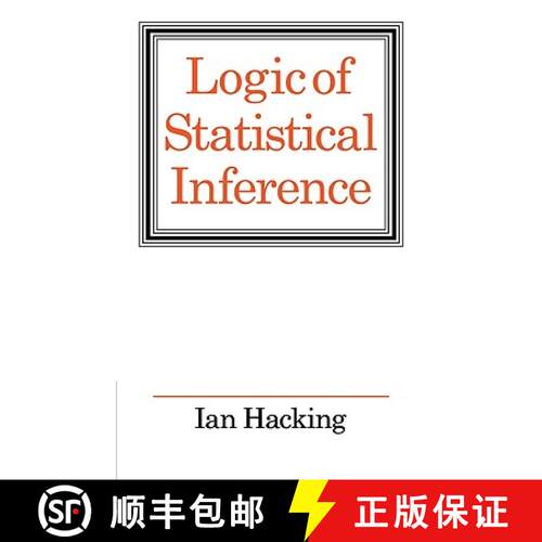 【3-4周达】Logic of Statistical Inference [9780521290593]