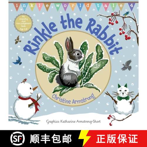 【3-4周达】Rinkle the Rabbit: An uplifting rhyming adventure about empathy and non-judgement [9781739225889]