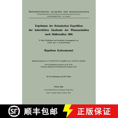 【3-4周达】Ergebnisse der Botanischen Expedition der kaiserlichen Akademie der Wissenschaften nach S... [9783211863039]