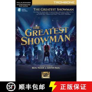 【3-4周达】The Greatest Showman: Instrumental Play-Along Series for Trombone [With Access Code] [9781540028464]