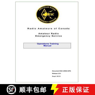 【3-4周达】Radio Amateurs of Canada Amateur Radio Emergency Service Operations Training Manual [9780978086954]