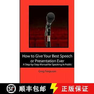 Your Manual Presentation 4周达 P... Ever Give How for Speaking Step Speech 9781439233337 Best