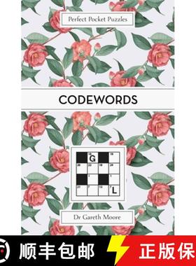 【3-4周达】Perfect Pocket Puzzles: Codewords [9781789296075]
