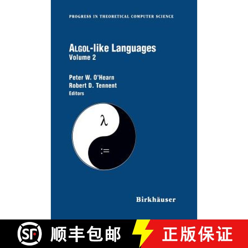 【3-4周达】Algol-Like Languages [9780817639365]