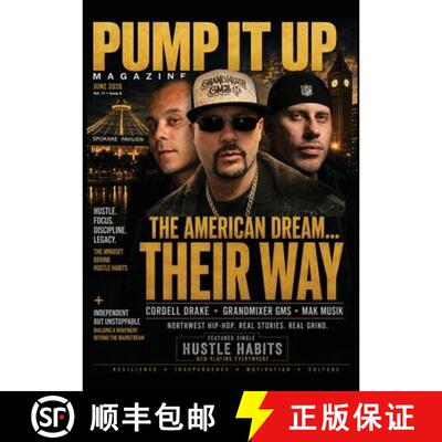【3-4周达】Pump It Up Magazine - June 2026: Featuring Cordell Drake, GrandMixer GMS & MAK Musik [9798240952449]
