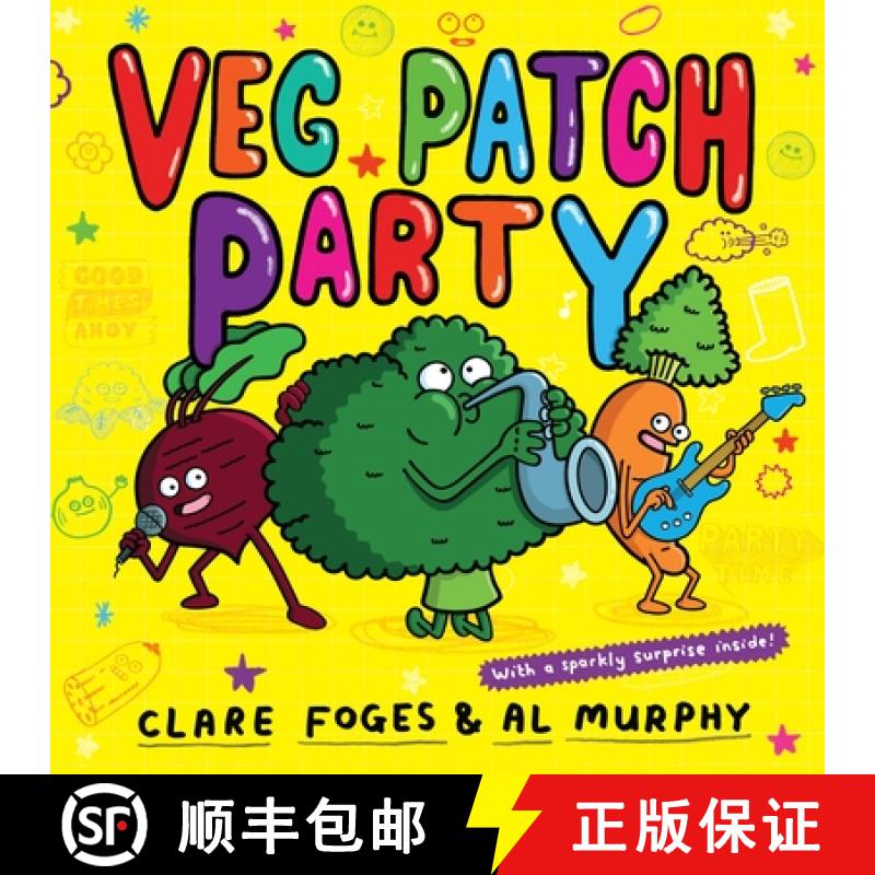 【3-4周达】Veg Patch Party [9780571352852]