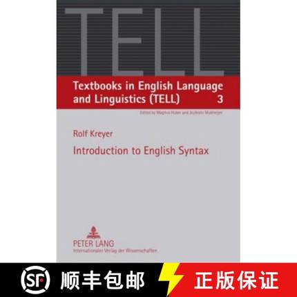 【3-4周达】Introduction to English Syntax [9783631559611]