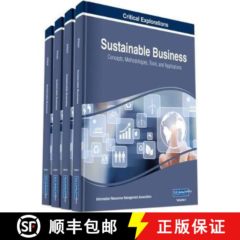 【3-4周达】Sustainable Business: Concepts, Methodologies, Tools, and Applications, 4 volume [9781522596158]
