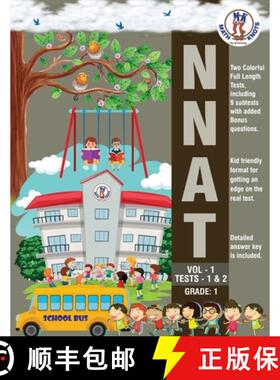 【3-4周达】NNAT - Grade 1 - VOL - 1 - TESTS - 1 & 2 [9781950573608]