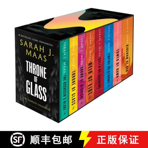 【3-4周达】Throne of Glass Box Set (Paperback) : The complete series in paperback from the author of ... [9781526650535]