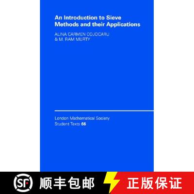 【3-4周达】Introduction to Sieve Methods and Their Applications: - An Introduction to Sieve Methods a... [9780521848169]
