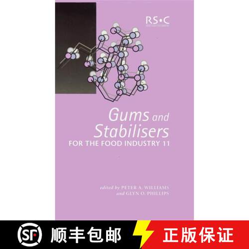 【3-4周达】精装 Gums and Stabilisers for the Food Industry 11: Rsc [9780854048366]