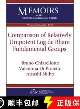 【3-4周达】Comparison of Relatively Unipotent Log De Rham Fundamental Groups [9781470467067]
