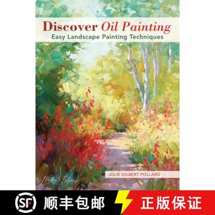 Painting Discover 9781440341281 现货 Techniques Easy Oil Landscape