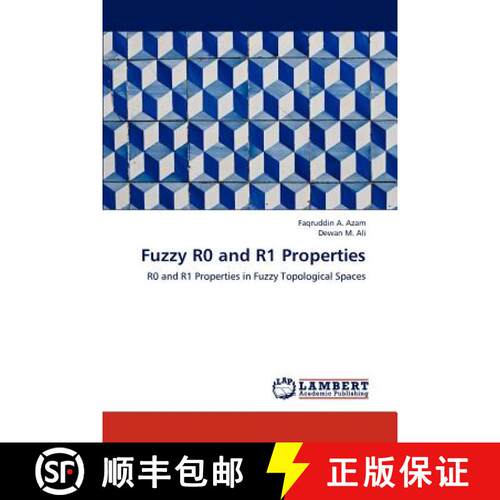 预订 Fuzzy R0 and R1 Properties [9783659164583]