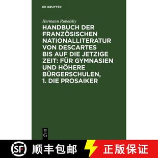 Fur der von Nationalliteratur 预订 bis Zeit Gymnas... jetzige Franzoesischen die auf 9783111201238 Descartes Handbuch
