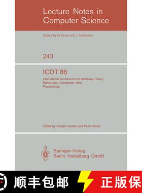 【3-4周达】ICDT'86 : International Conference on Database Theory. Rome, Italy, September 8-10, 1986. ... [9783540171874]