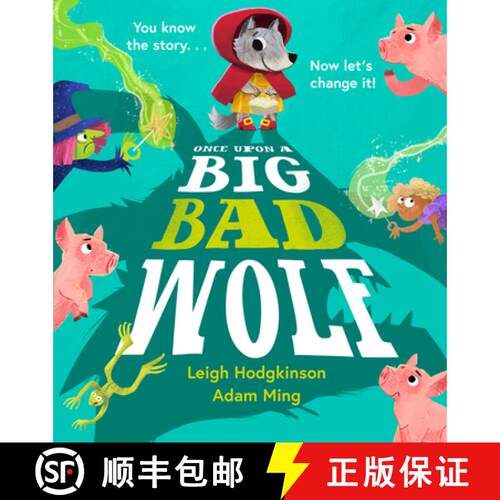 【3-4周达】ONCE UPON BIG BAD WOLF PB [9780008526238]