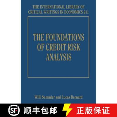 【3-4周达】The Foundations of Credit Risk Analysis [9781847201485]