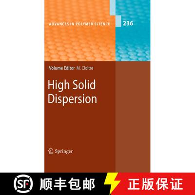 【3-4周达】High Solid Dispersions [9783642163814]