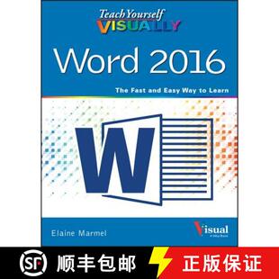 Teach Yourself Wiley计算机 9781119074663 2016 4周达 Word Visually