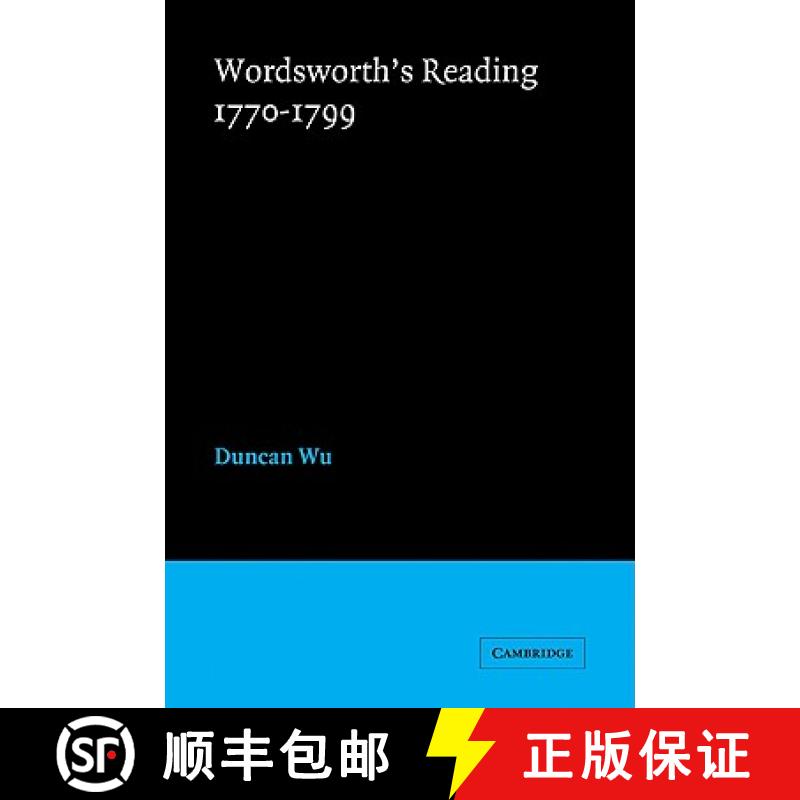 【3-4周达】Wordsworth's Reading 1770 1799 [9780521037402]