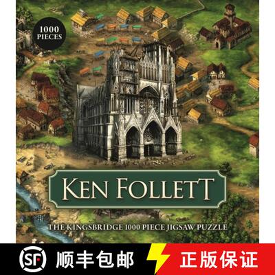【3-4周达】Ken Follett: The Kingsbridge 1000-Piece Jigsaw Puzzle: The Official Jigsaw Puzzle from the... [9781399637589]