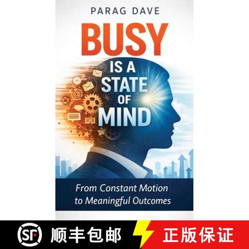 【3-4周达】精装 Busy is a State of Mind [9798295664229]