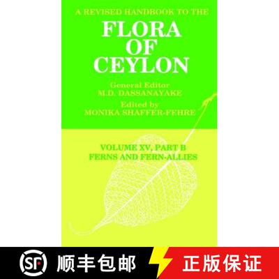 【3-4周达】A Revised Handbook to the Flora of Ceylon, Vol. XV, Part B: Ferns and Fern-Allies [9781578084104]