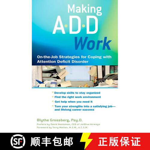 【3-4周达】Making ADD Work: On-the-Job Strategies for Coping with Attention Deficit Disorder [9780399531996]