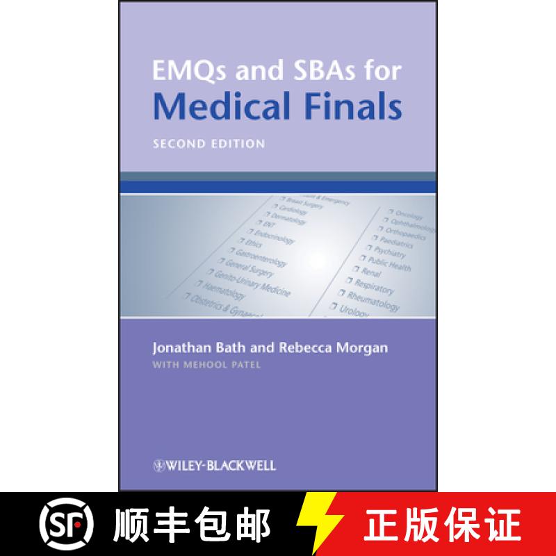 预订 Emqs And Sbas For Medical Finals 2E [Wiley医学] [9780470654446]