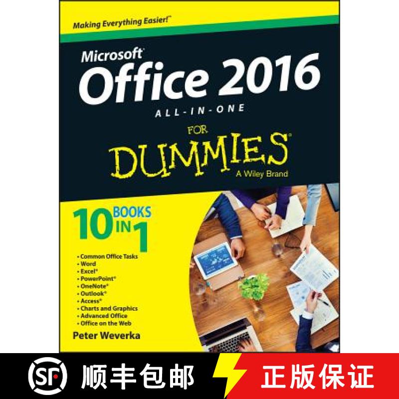【3-4周达】Office 2016 All-In-One For Dummies [Wiley计算机] [9781119083122]