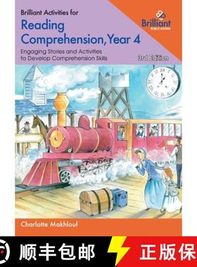 【3-4周达】Brilliant Activities for Reading Comprehension, Year 4 (3rd Ed): Engaging Texts and Activi... [9780857479624]