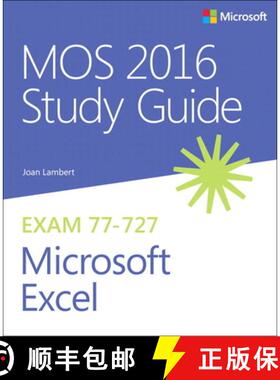 【3-4周达】MOS 2016 Study Guide for Microsoft Excel [9780735699434]
