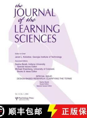 【3-4周达】Design-Based Research: Clarifying the Terms. a Special Issue of the Journal of the Learnin... [9780805895742]