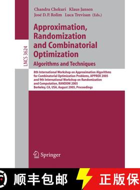 【3-4周达】Approximation, Randomization and Combinatorial Optimization - Algorithms and Techniques: 8... [9783540282396]