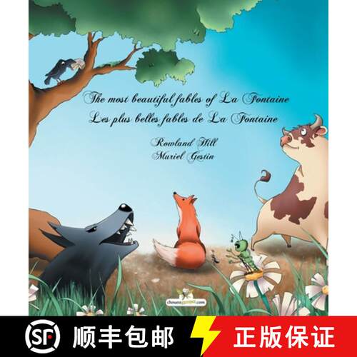 【3-4周达】精装 The most beautiful fables of La Fontaine - Les plus belles fables de La Fontaine [9782896878123]