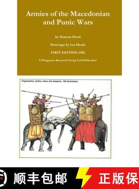 【3-4周达】Armies of the Macedonian and Punic Wars [9781326560515]