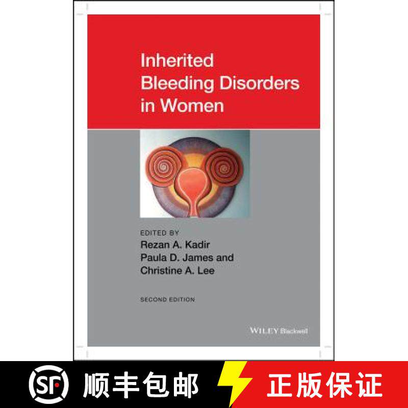 【3-4周达】Inherited Bleeding Disorders In Women 2E [Wiley医学] [9781119426028]
