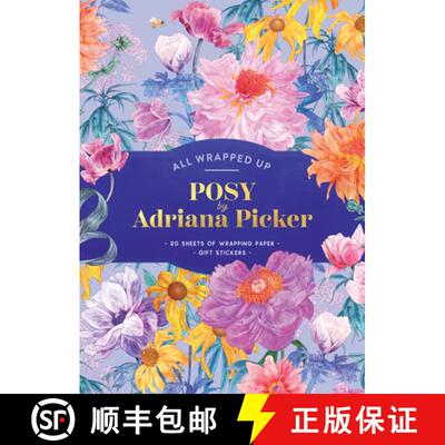 【3-4周达】All Wrapped Up: Posy by Adriana Picker: A Wrapping Paper Book [9781761210969]