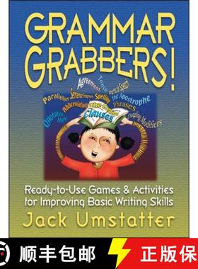 【3-4周达】Grammar Grabbers Ready-To-Use Games & Activities For Improving Basic Writing Skills [Wiley... [9780130425928]