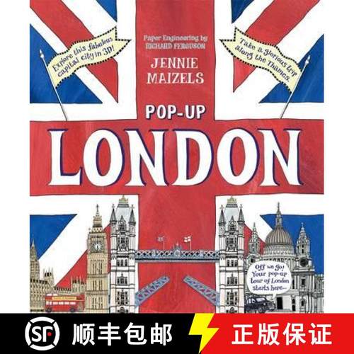 【3-4周达】Pop-up London: Discover the famous sights of London in this interactive gift book with pop... [9781406321579]