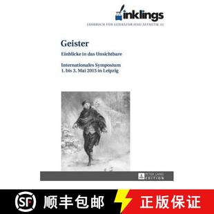 Jahrbuch und inklings das 9783631671641 fuer 4周达 Geister Aesthetik Literatur Unsichtbare.... Einblicke